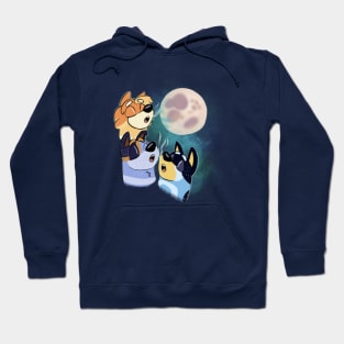 Three Heeler Moon Hoodie